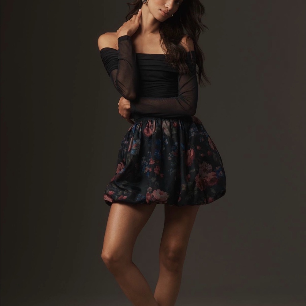 NWT Anthropologie Bubble Mini Skirt